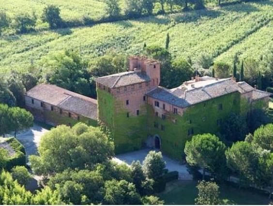 Castello Di San Fabiano Guest House Monteroni dʼArbia Exterior foto